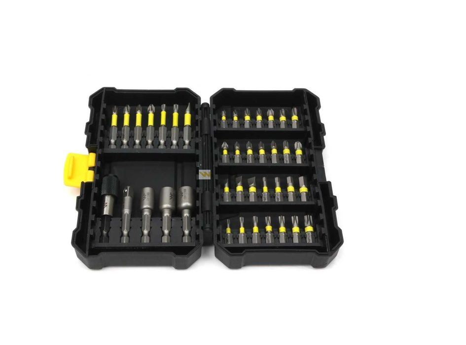 Solidny Zestaw końcówek udarowych 40 el Waryński Bity Profesjonalne