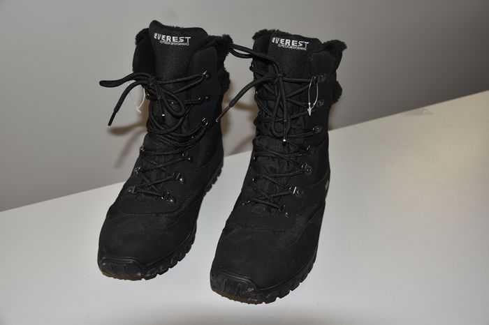 EVEREST - ocieplone buty trekkingowe - 39 - jak nowe z defektem