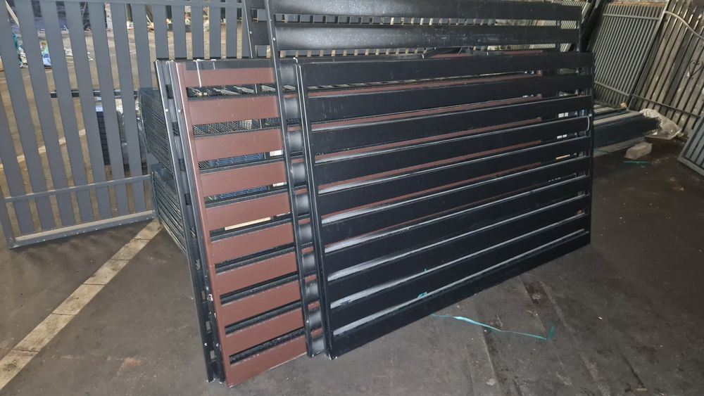 Przęsła ze sztachet pionowych, palisada, inne profile