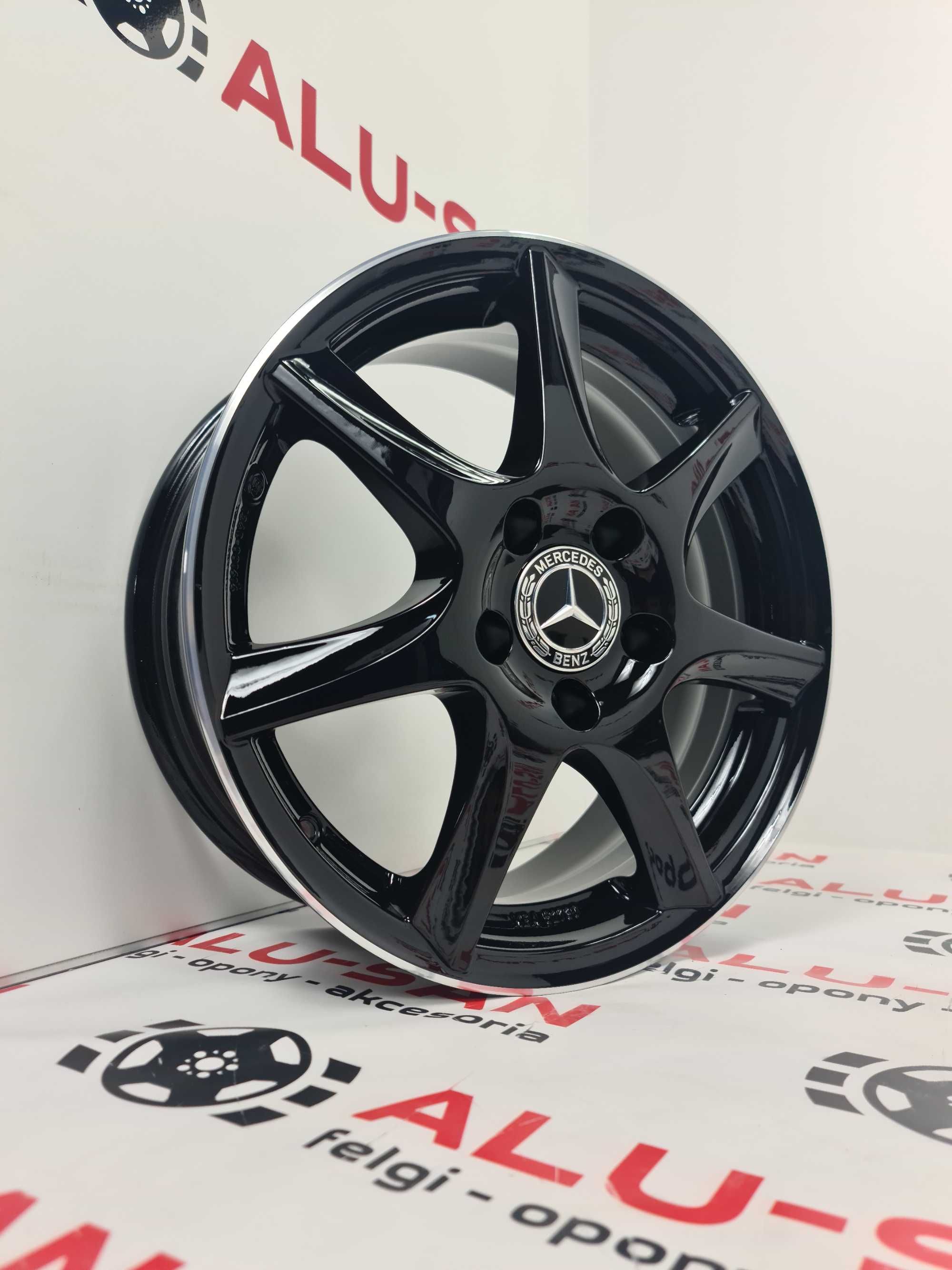 NOWE alufelgi MERCEDES 16" 5x112 C-Klasa E-Klasa CLC CLK SLK Czarny