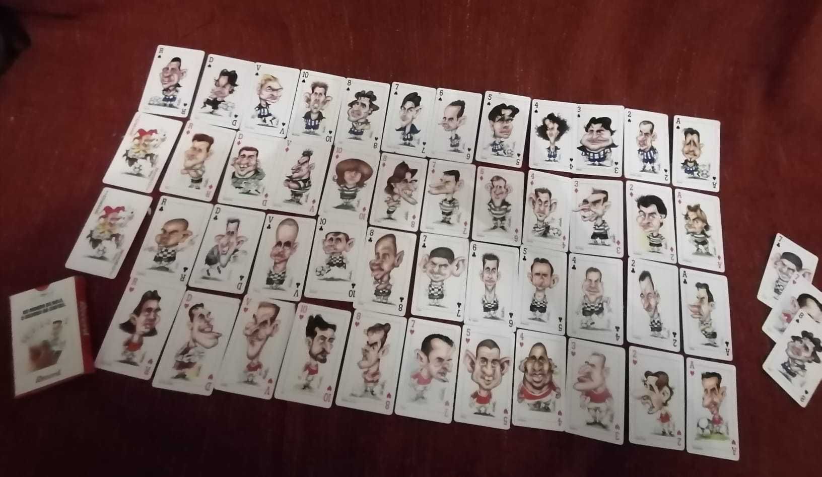 Cartas Caricaturas Jogadores ano 2003