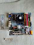 Płyta główna gigabyte am2 1 GB ram ddr2 karta graficzna NVIDIA nvs 310