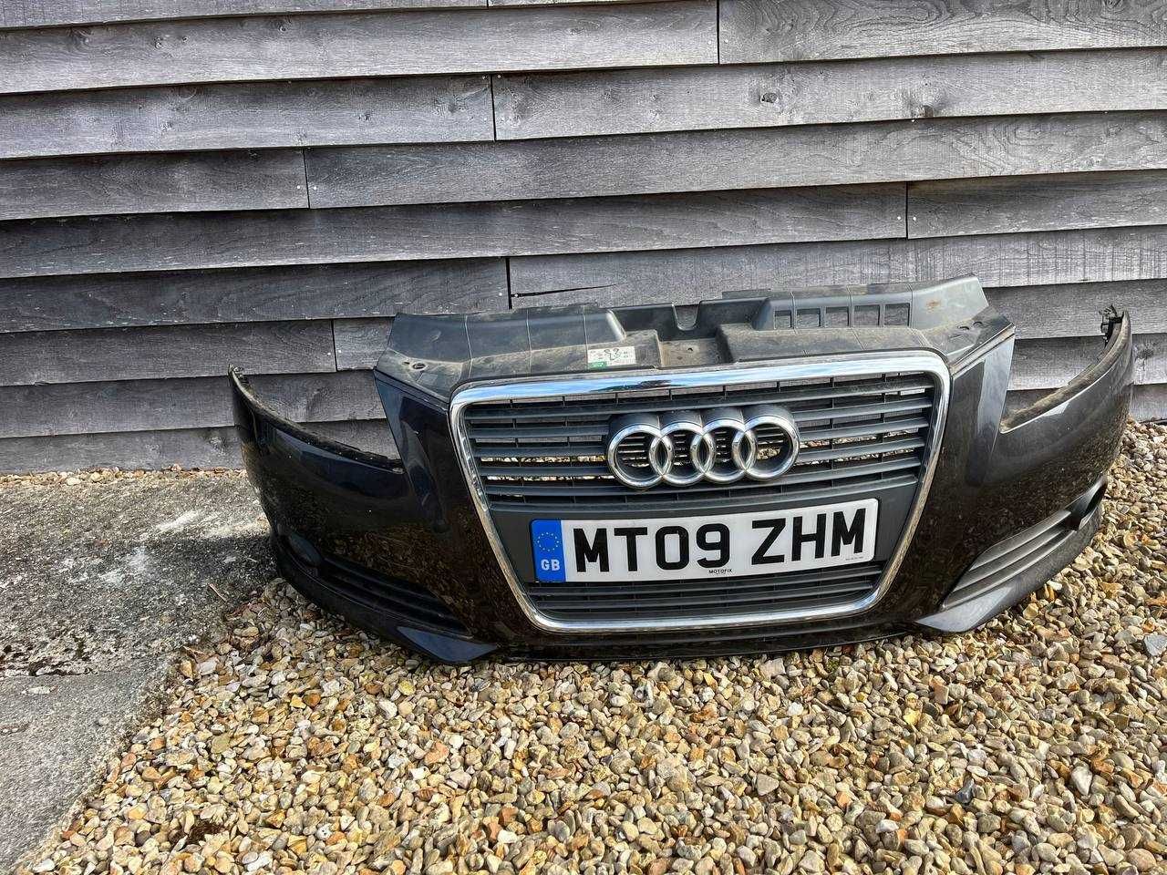 Audi a3 8p s-line zderzak LZ7L przedni PRZÓD LIFT 2009r oryginalny