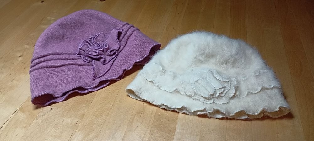 2 kapelusiki / czapki zimowe