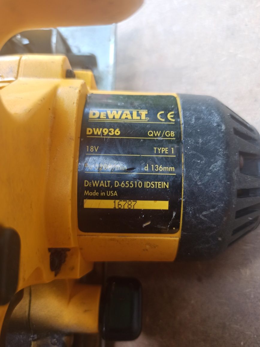 DeWalt piła i szabla DW 936 i DW 938