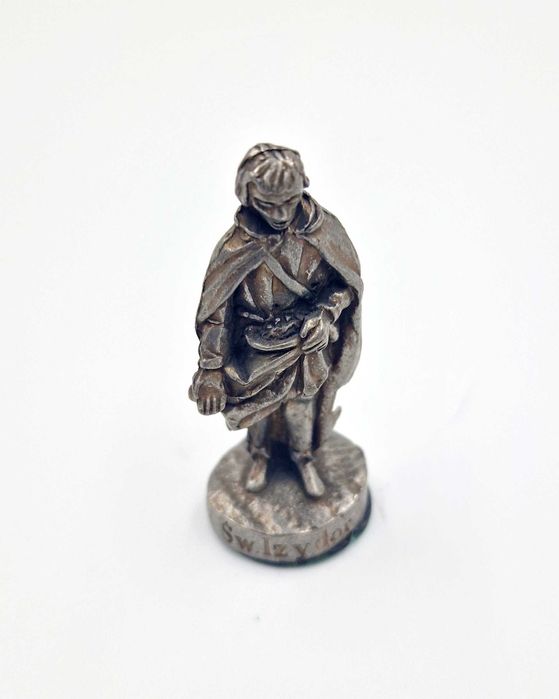 Metalowa figura Święty Izydor, metalowa figurka