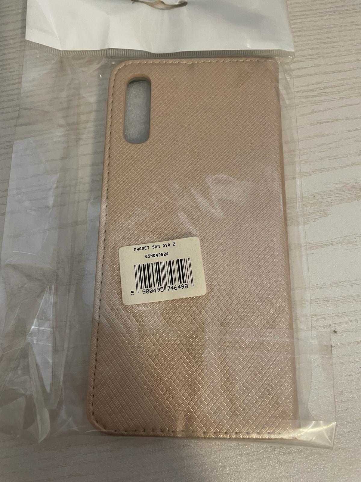 Etui pokrowiec złoty Samasung Galaxy A70