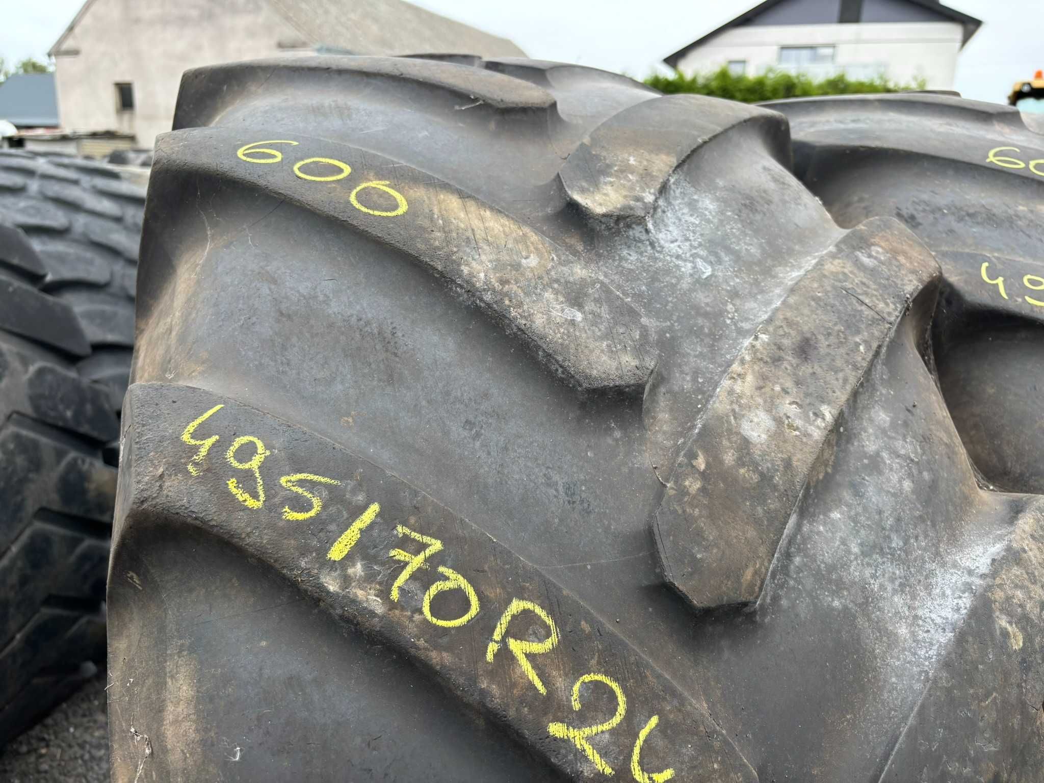 Opona Opony Rolnicze 495/70R24 MICHELIN XM 47 155G SPRAWDZONE CAŁE!