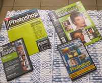 Revistas Curso Prático Photoshop - 2 DVD´s e 2 revistas - Novos
