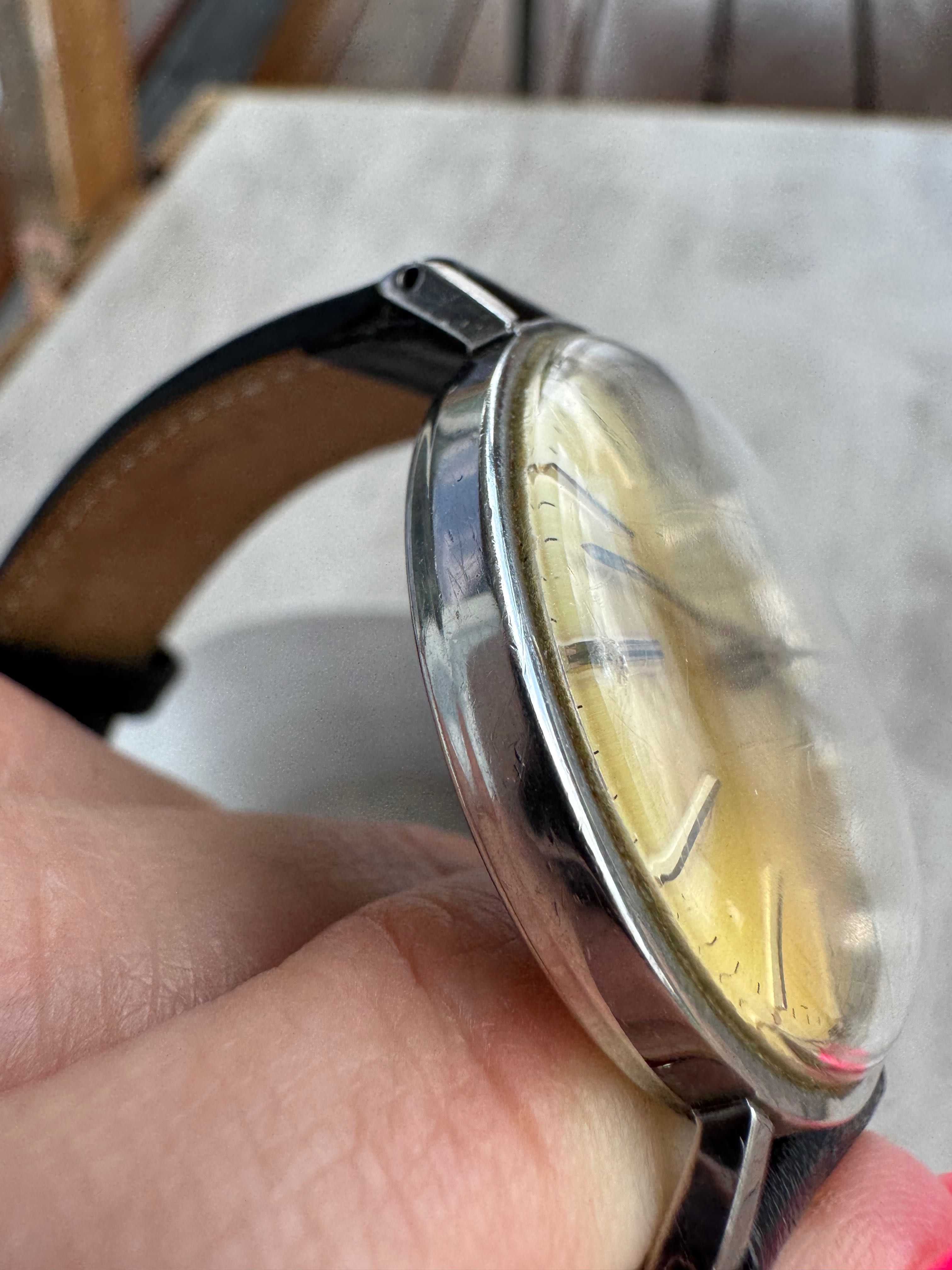 Zegarek męski Certina Automatic 1961 – stalowa, vintage 33 mm sprawny