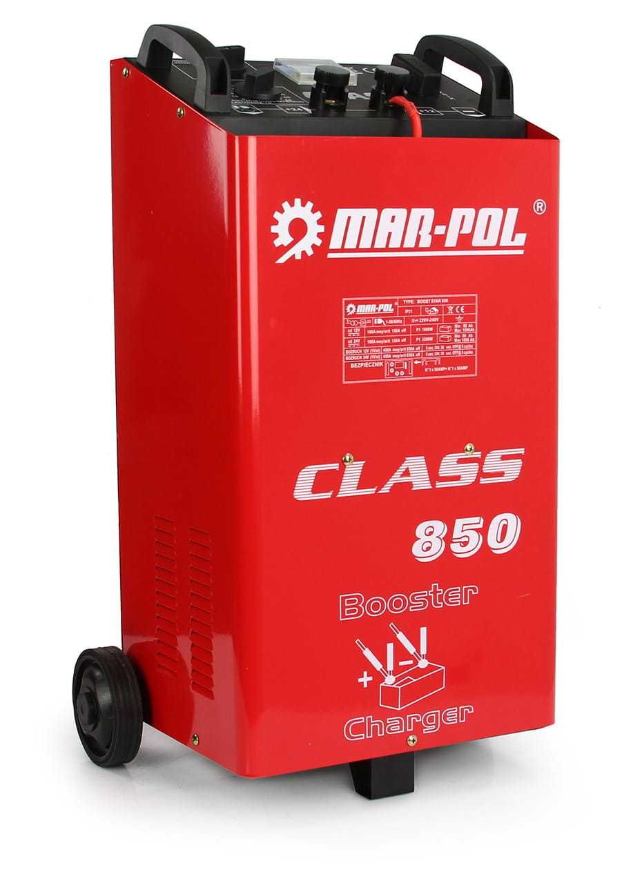MAR-POL Prostownik Z Rozruchem Class 850a Lcd 80-1000ah M82515