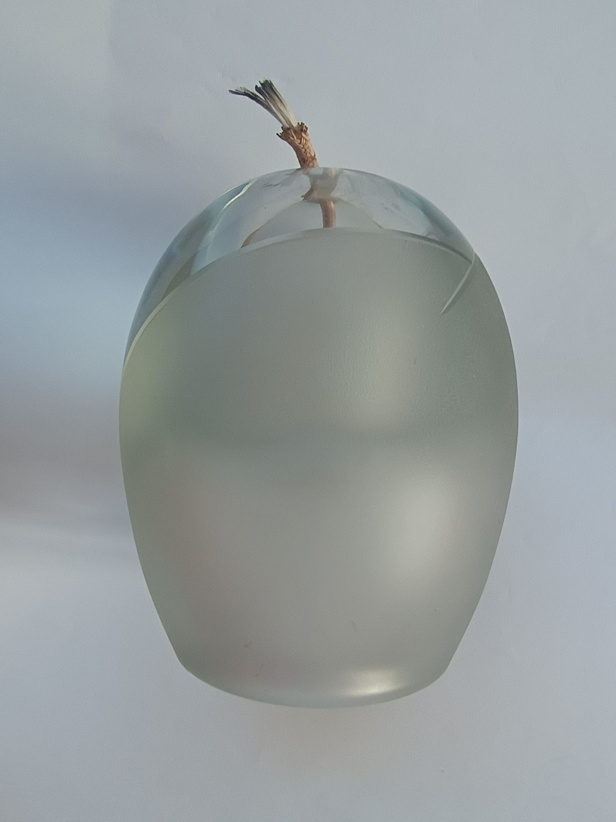 Lampka naftowa szklana