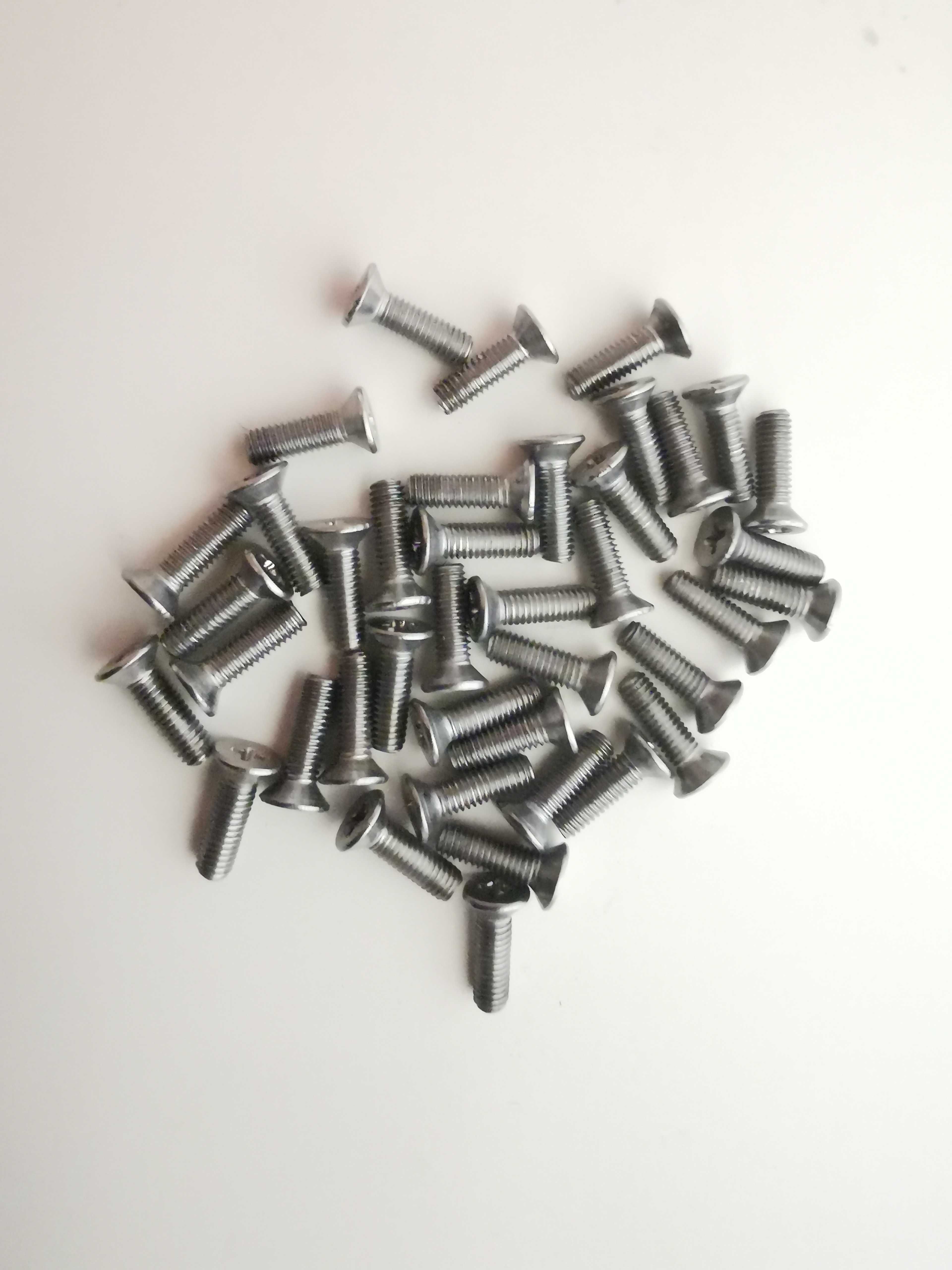 Śruba, śruby metryczne, nierdzewna M3 x 10 mm, DIN 965 - 50 sztuk