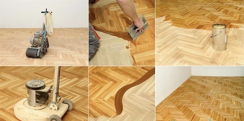 Шліфовка паркета / Реставрація паркета / Цеклевка / Лакировка