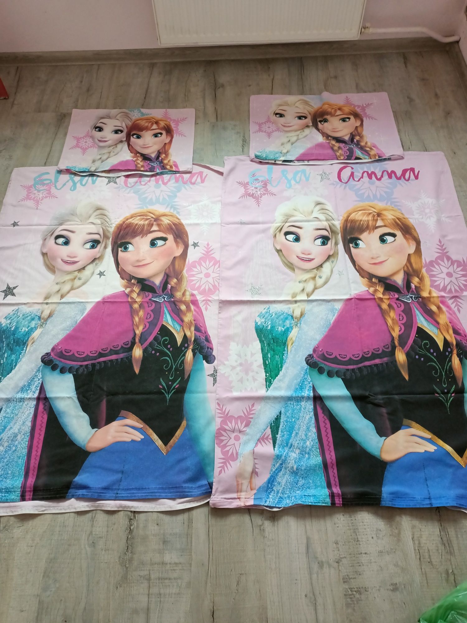 Elsa, Minnie, jednorożec Pościel 100x135, 8 kompletów, 6 prześcieradeł