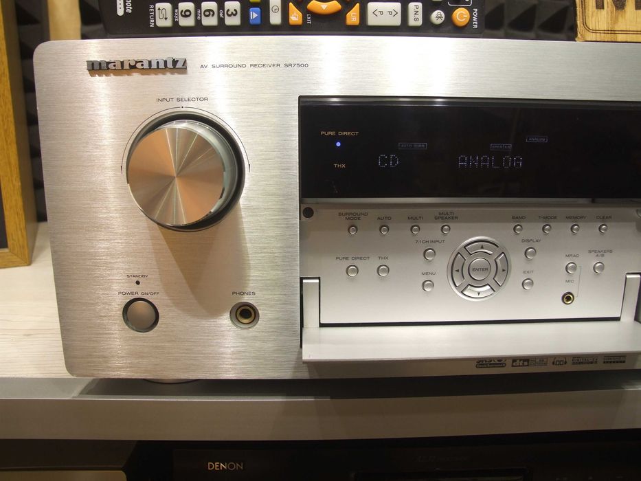 AV ресівер 7.1 Marantz SR-7500. 7х120. 6-16 Ом. 14 кг. Без передплати