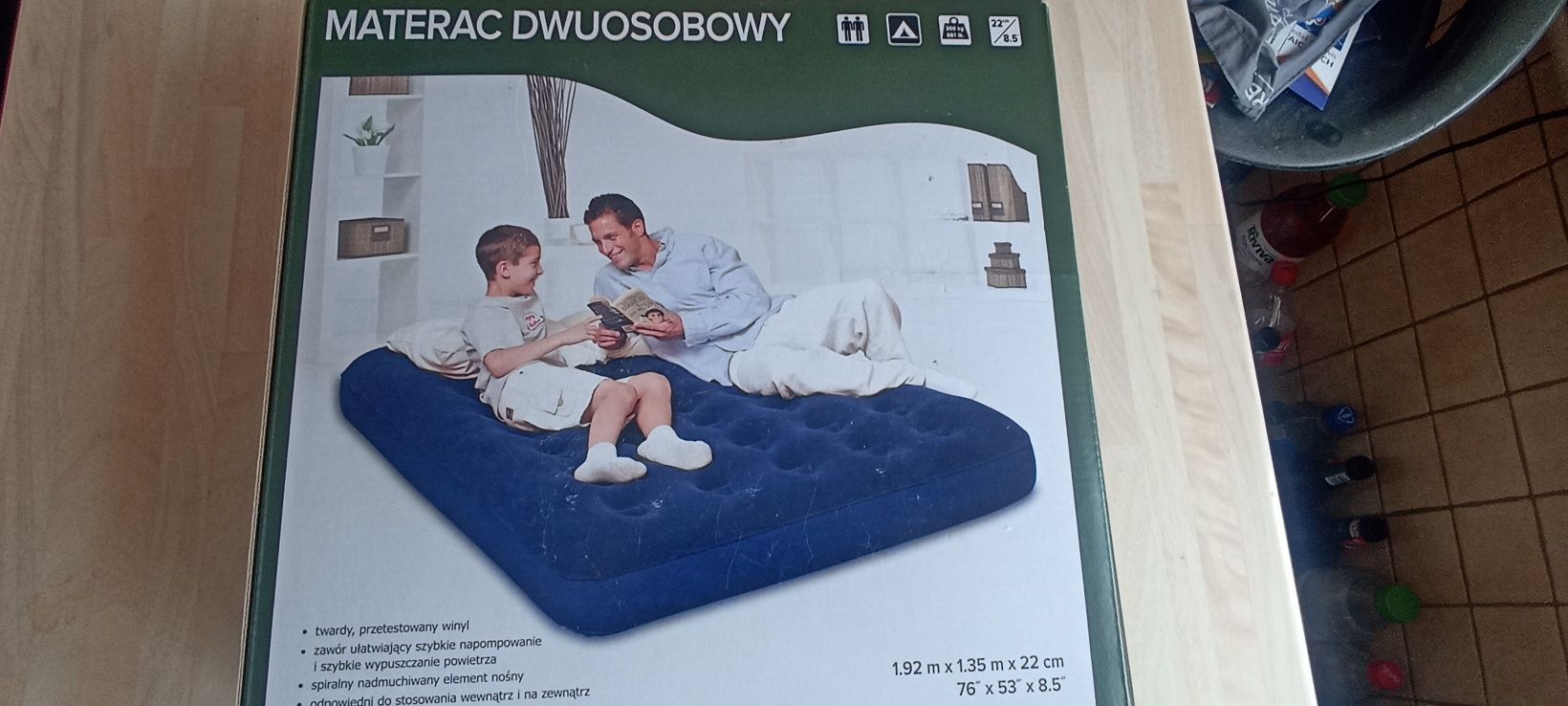 Materac dwu osobowy materac dmuchany