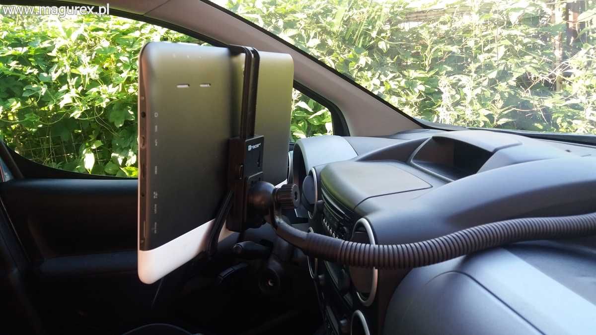 Giętki uchwyt na tablet do ciężarówki długość 90cm