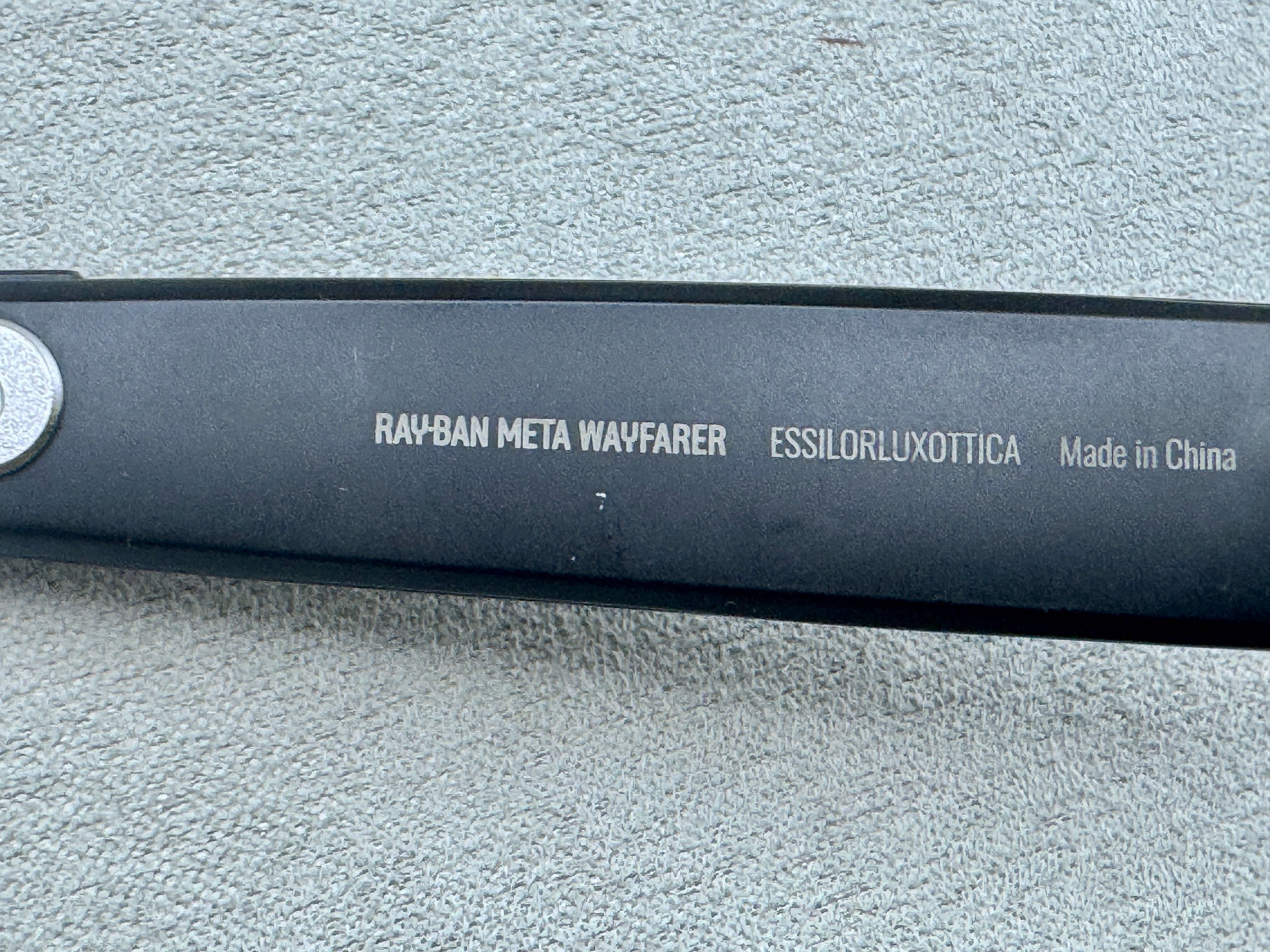 Ray-Ban Meta Wayfarer okulary RW4008/Kraków Starowiślna 50