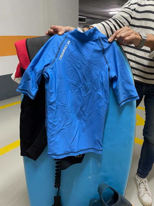 Vendo kit bodyboard para criança