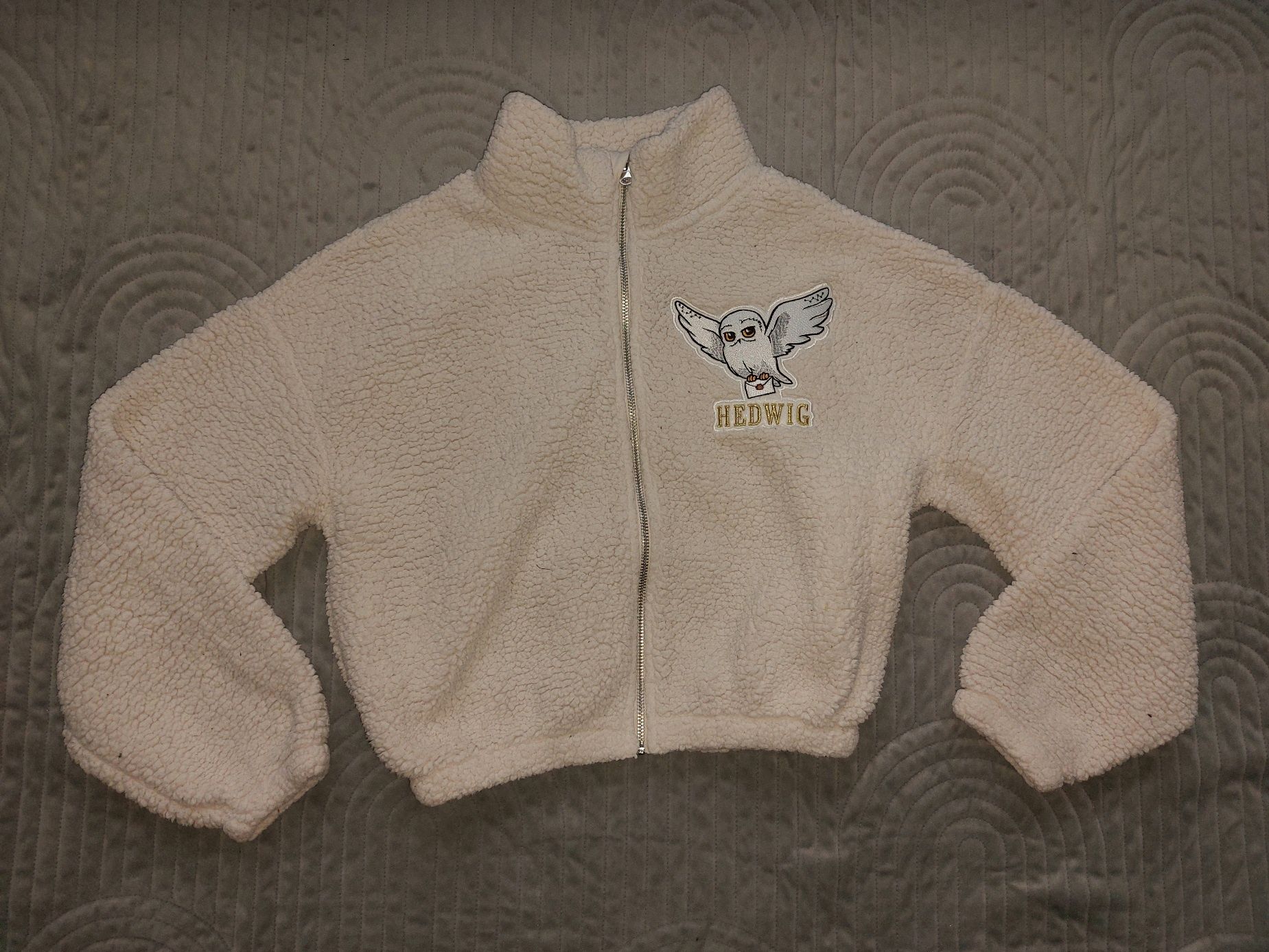 Polar kurtka ciepla bluza Hedwiga Harry Potter 158/164