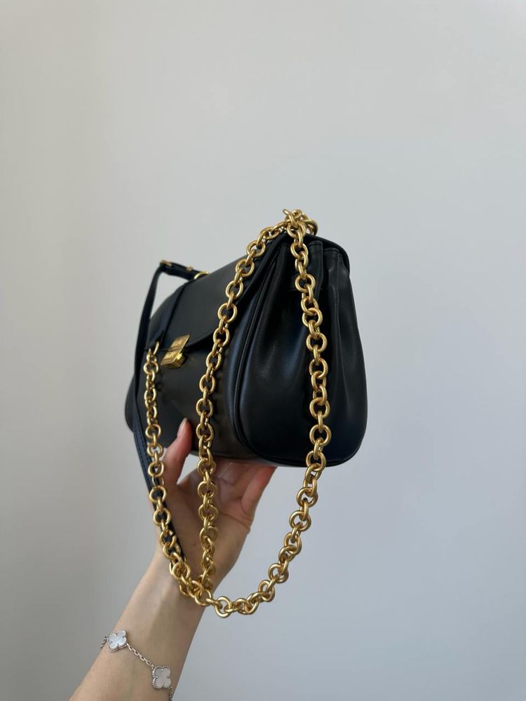 Torebka Miu Miu Nappa Shoulder Bag Black