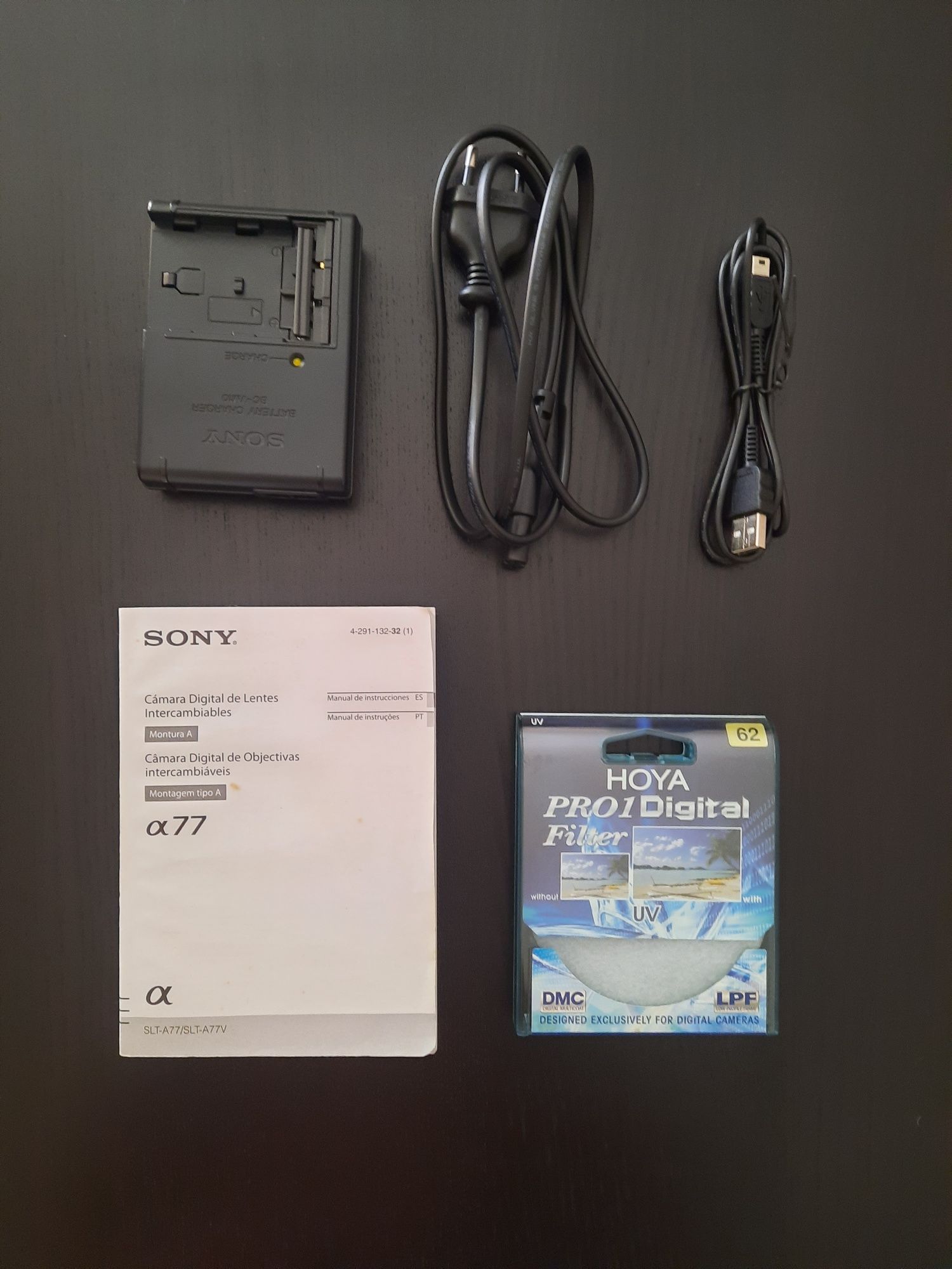 Máquina fotográfica sony a77