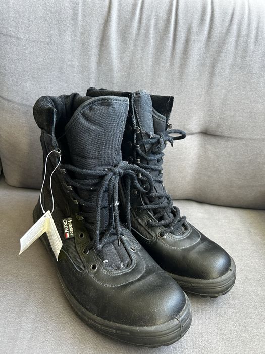 Skórzane buty wojskowe męskie Protektor Grom 108-742 r.45