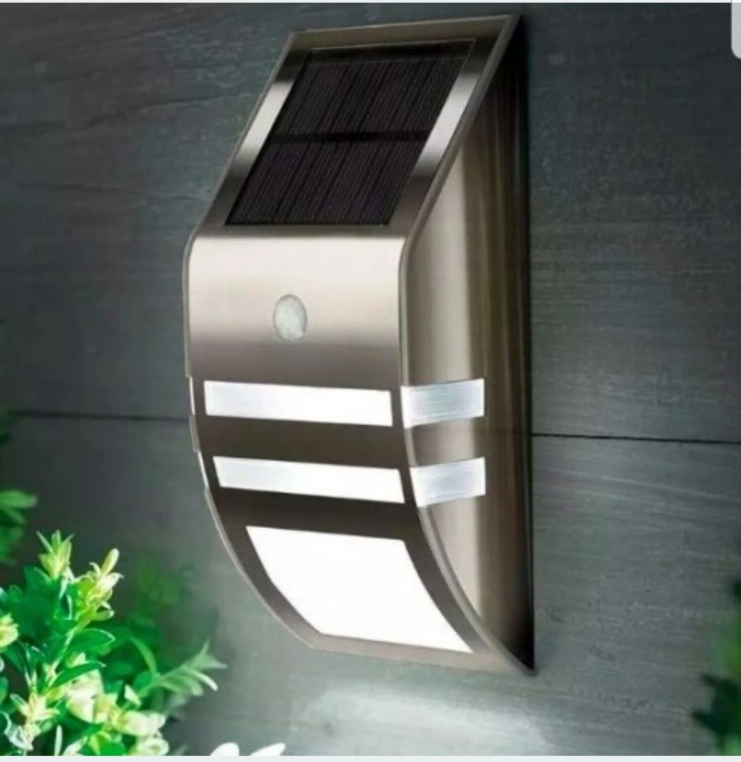 Lampa-Kinkiet ścienna  SOLAR  z Czujnikiem ruchu. LED.