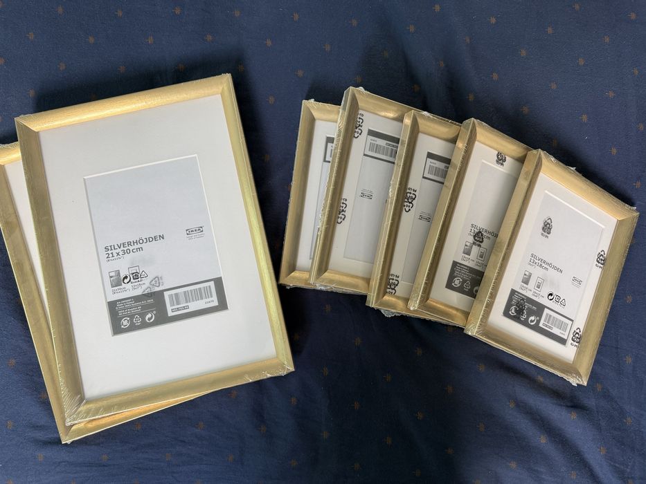 Zestaw 16 ramek do zdjęć Silverhojden Ikea