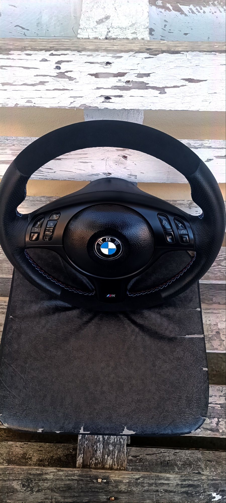 Volante bmw pack m original personalizado para e38 e39 e46 e53