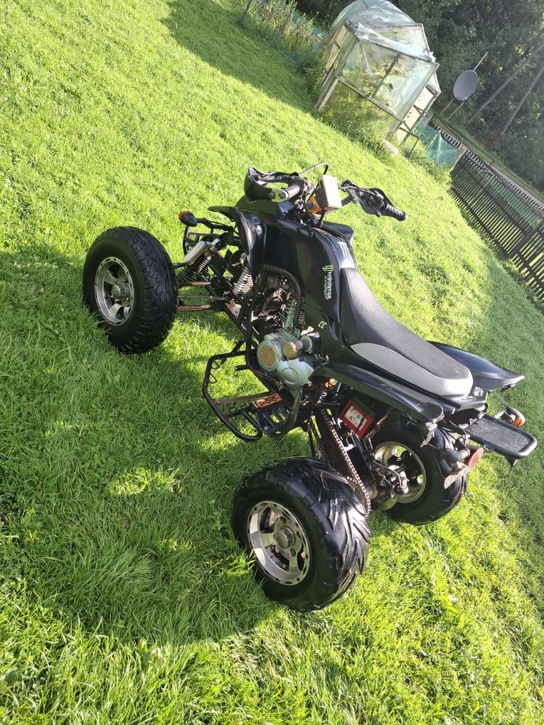 Quad Bashan 250 +przyczepka i pług