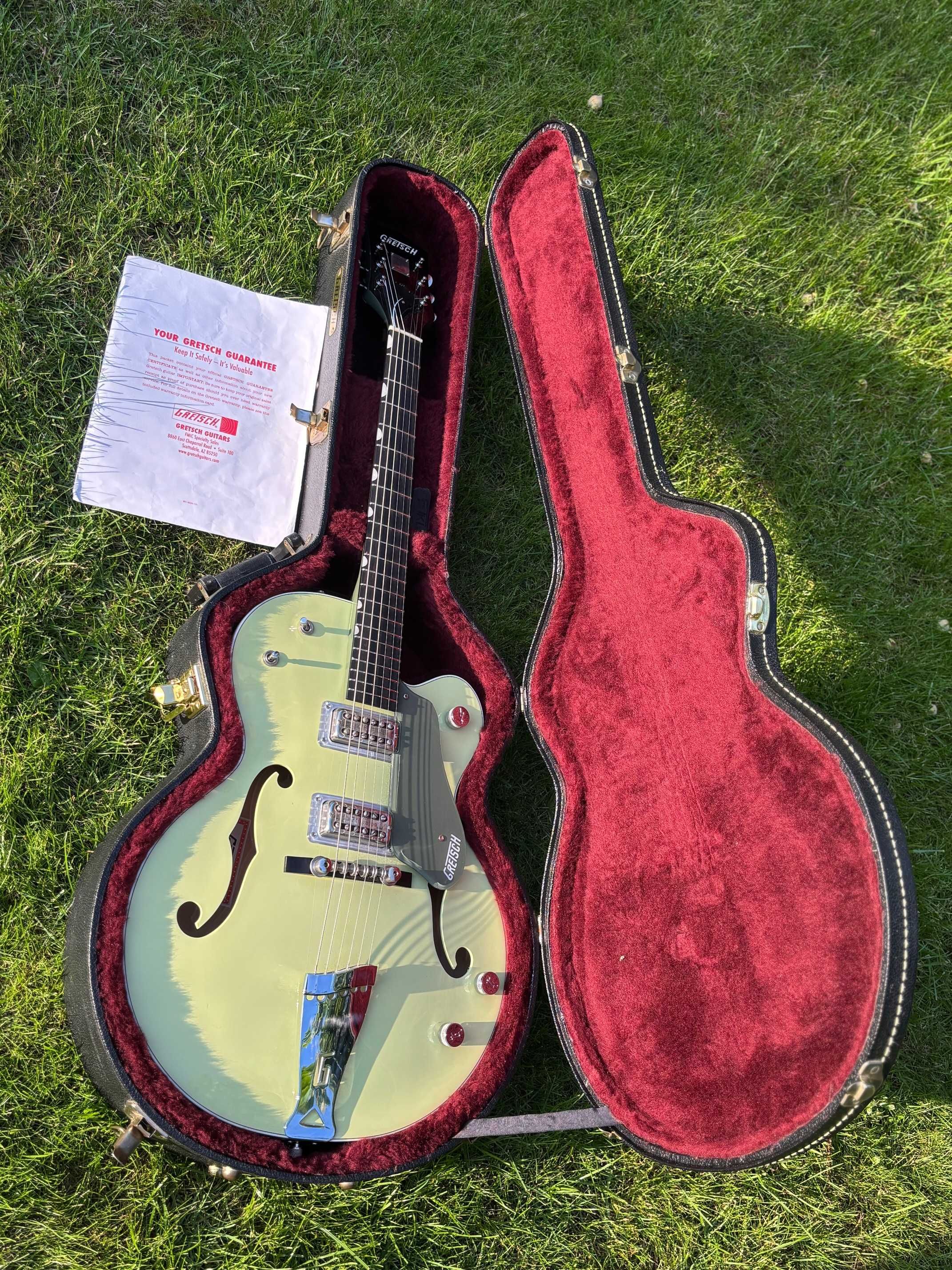 Gretsch G6118 Anniversary Two Tone Smoke Green Filter’Tron™ - bdb