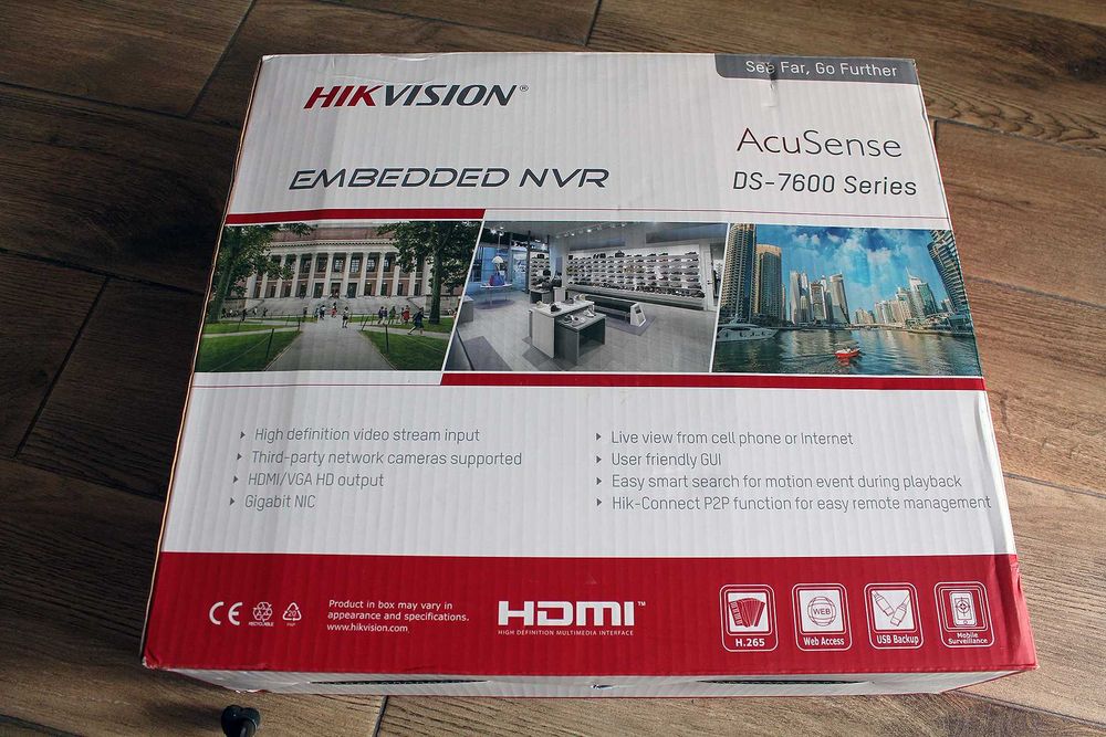 16 канальный POE видеорегистратор NVR Hikvision DS-7616NXI-K2/16P