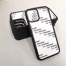 Чохли (заготовки) для сублімації 2D на телефон. Чорний TPU - 150шт.