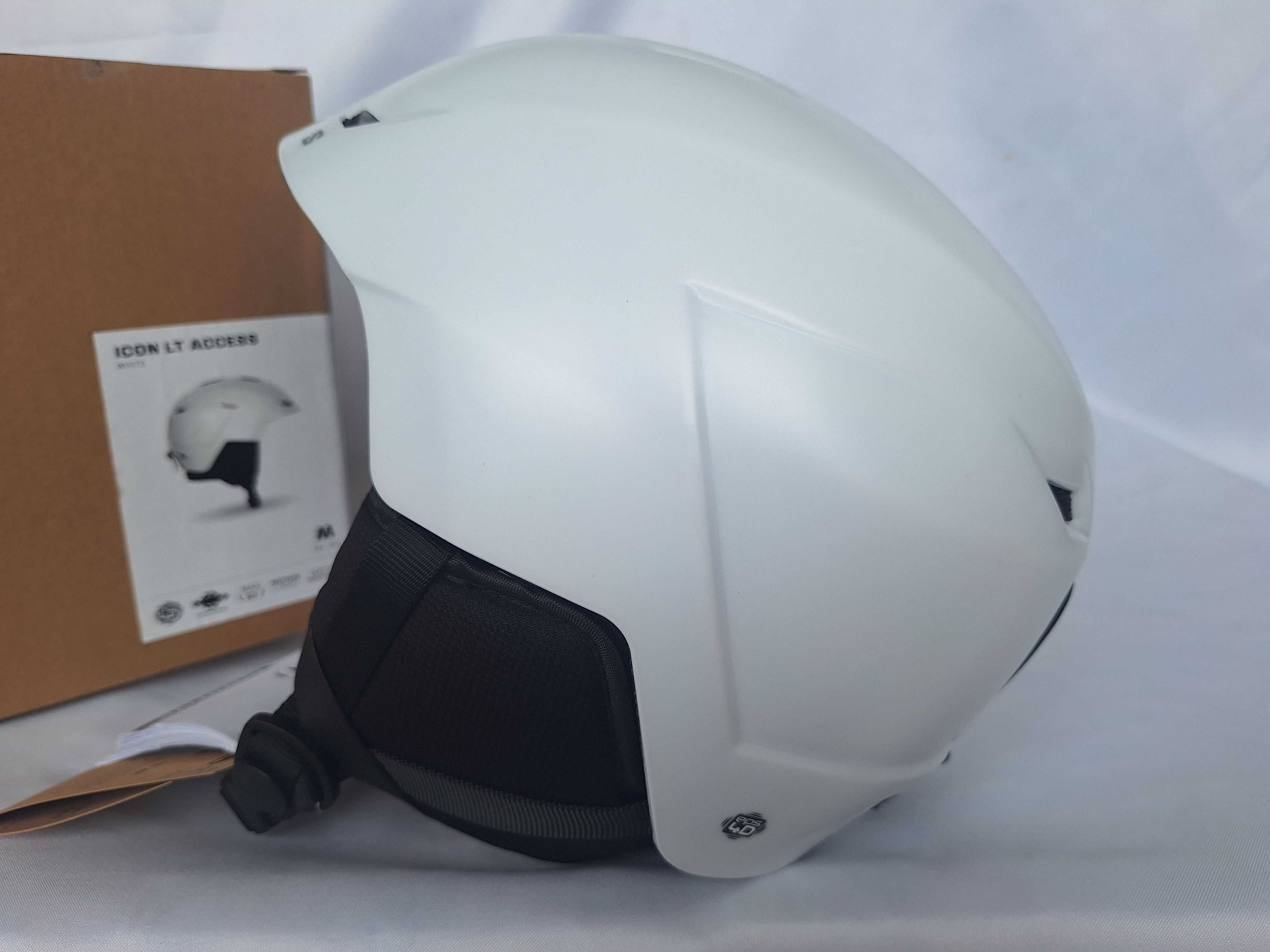 Kask narciarski Salomon Icon LT Access White M 56-59cm