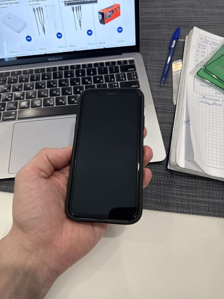 Захисне скло айфон iphone X, XS, 11 pro кераміка Защитное стекло айфон
