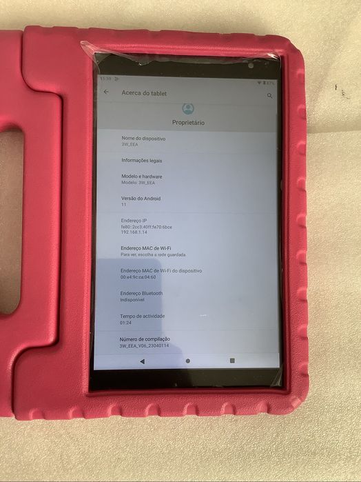 Tablet 8 polegadas para crianca