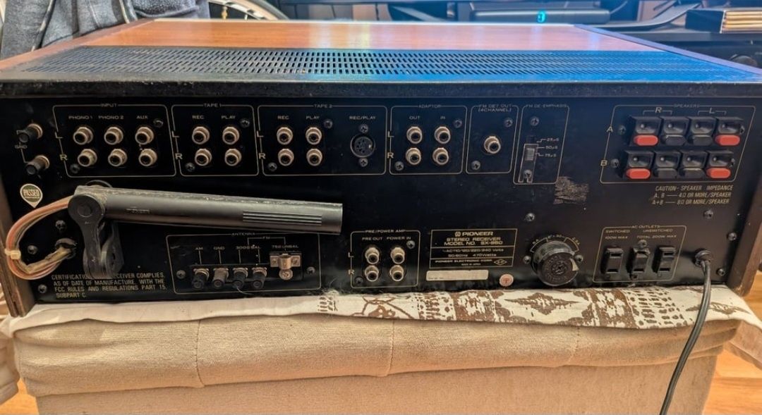 Amplificador pioneer sx-850