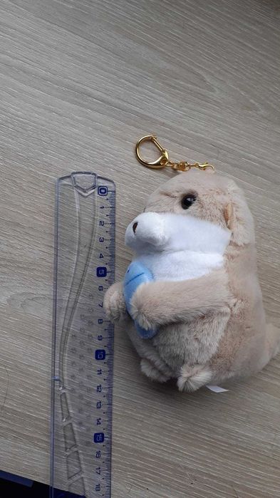 Porta chaves peluche lontra fofa