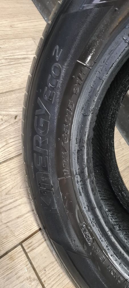 Opony letnie Hankook Kinergy Eco 2 195/ 65/ 15 91H 5mm 2 sztuki 2018