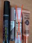 Zestaw tusz cień bronzer L'Oreal Gosh Rimmel