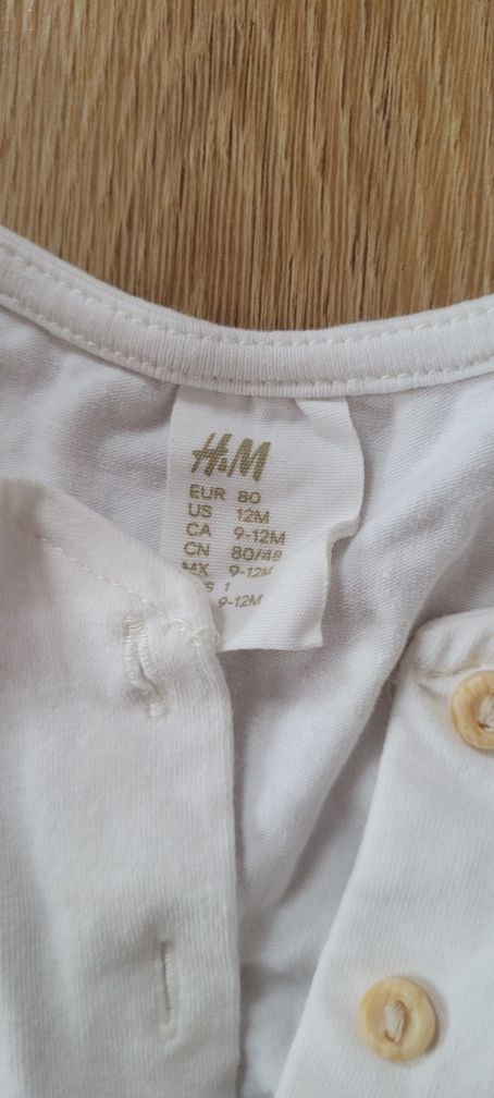 Sukienka haft H&M 80/86