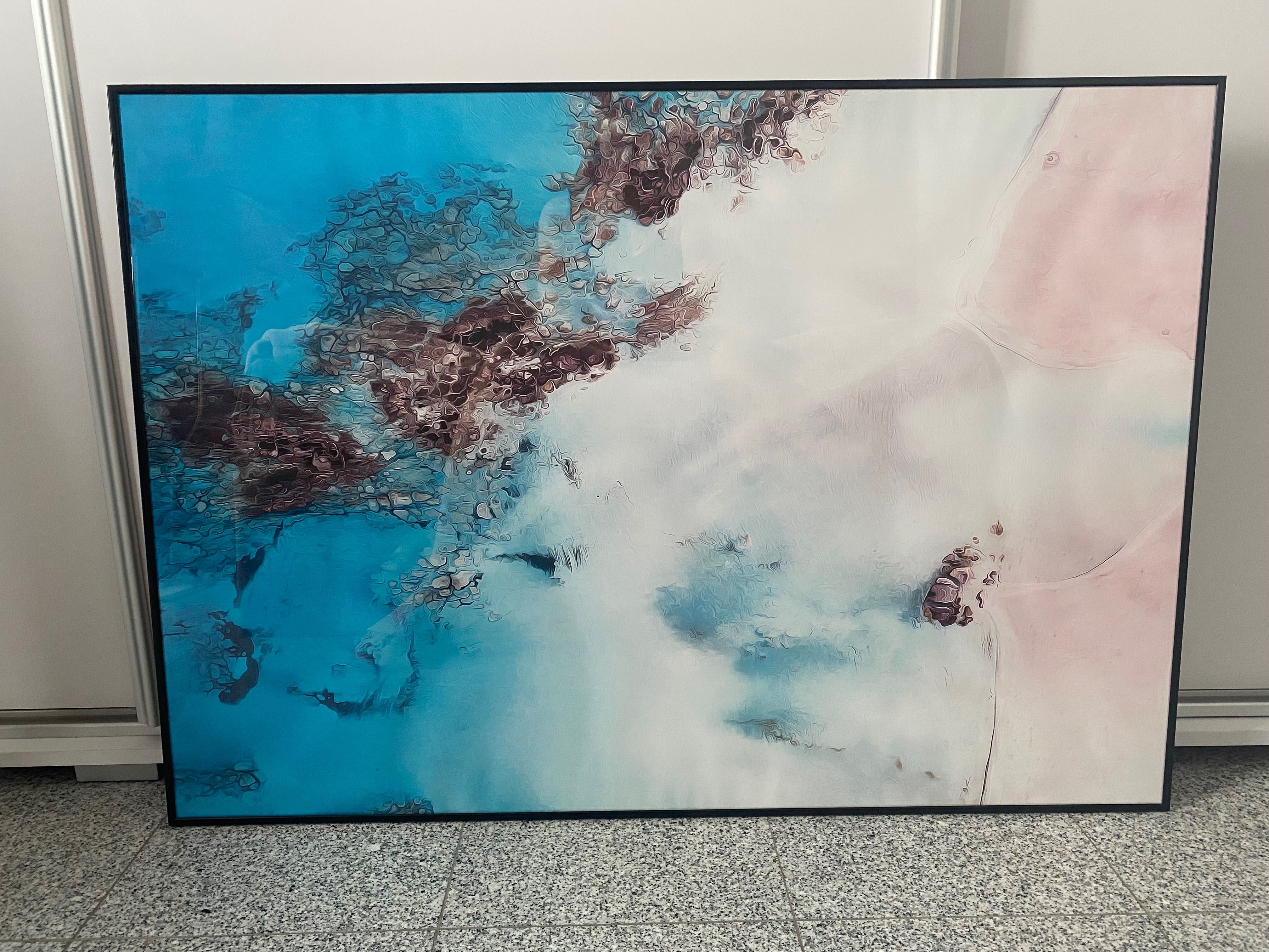 Grafika w czarnej ramie 100 x 70