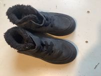 Buty buciki ocieplane do kostek czarne rozmiar 27