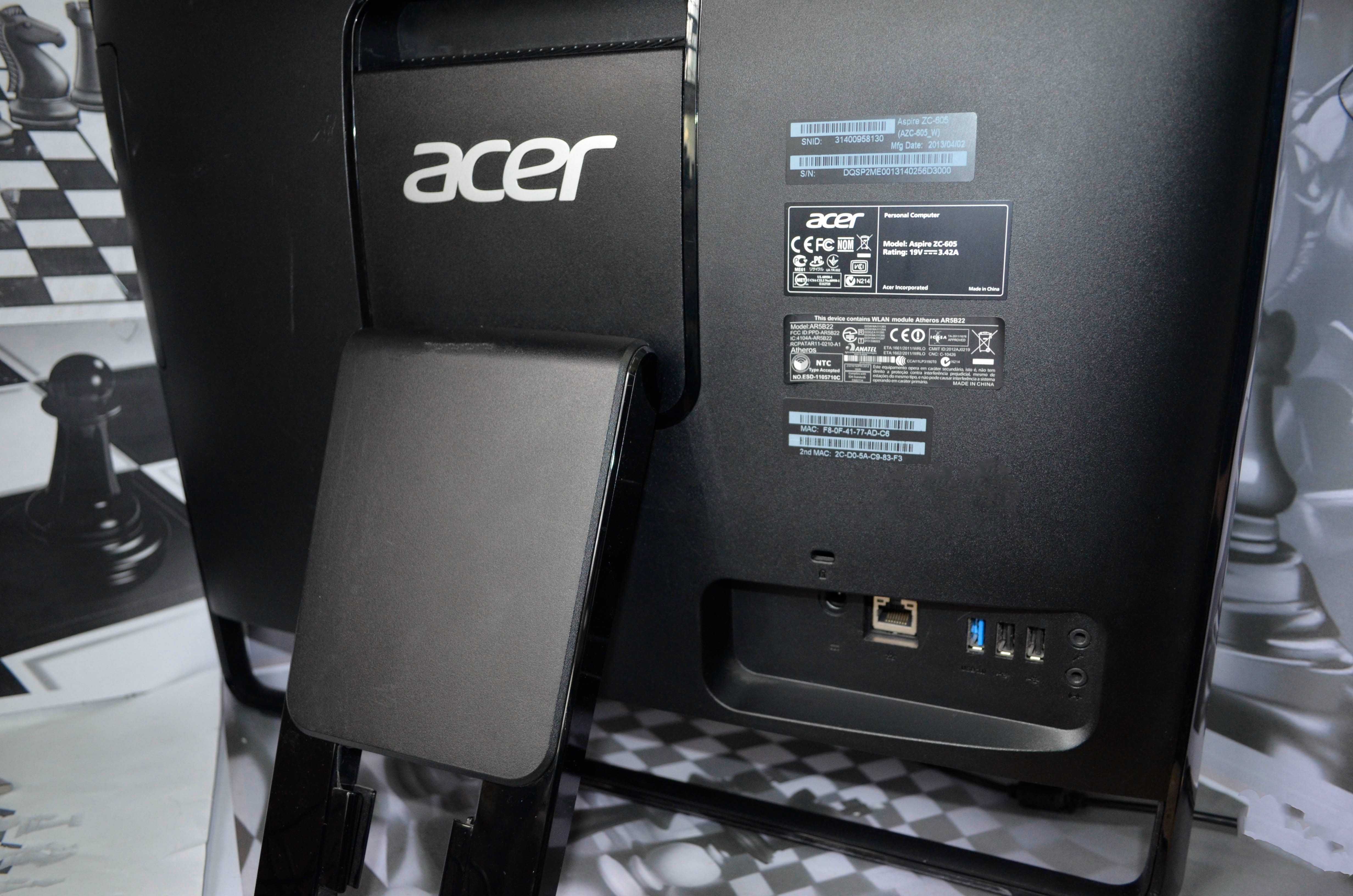 Моноблок Acer Aspire ZC-605:19,5"/Pen 2117U/4GB/120 SSD. Гарантия!