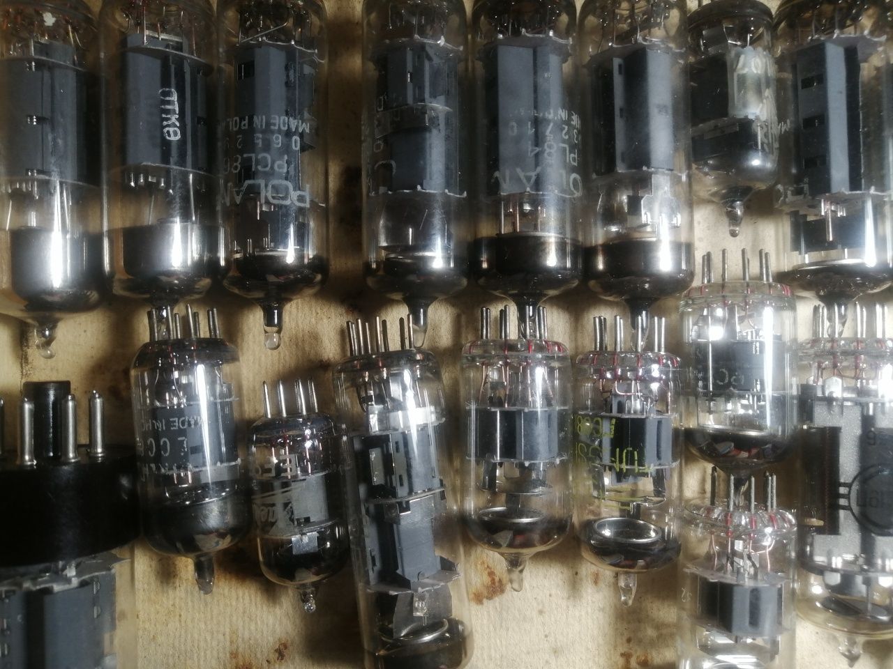 lampa elektronowa PCC84 części do sprzętu el