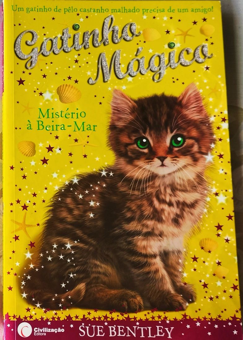 Livros da coleção "Gatinho Mágico", de Sue Bentley