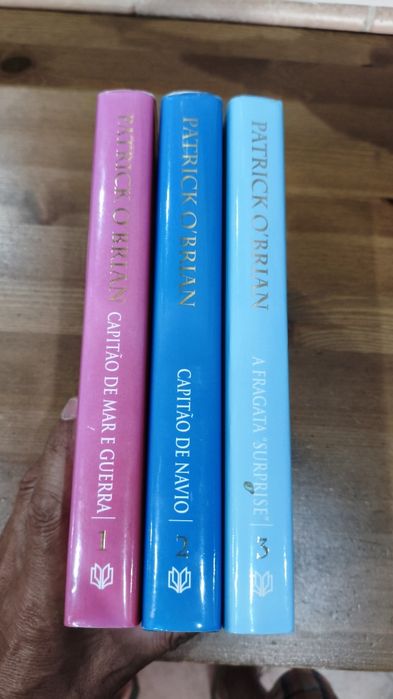 3 livros de Patrick O'Brien - Master and Commander