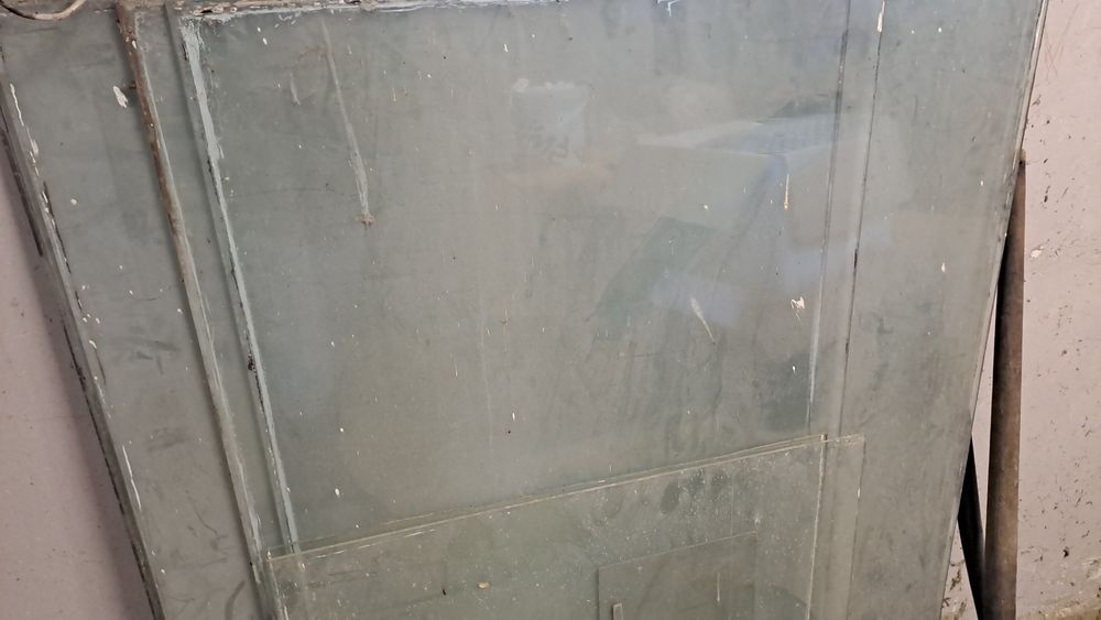 szkło do inspektów, szklarni itd.